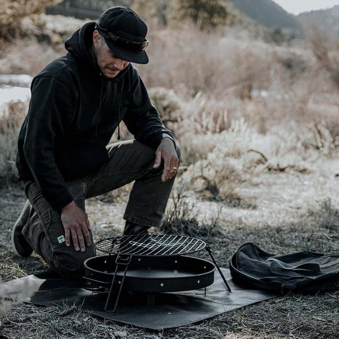 Barebones Cowboy Grill Charcoal Tray Carry Bag - Image 4