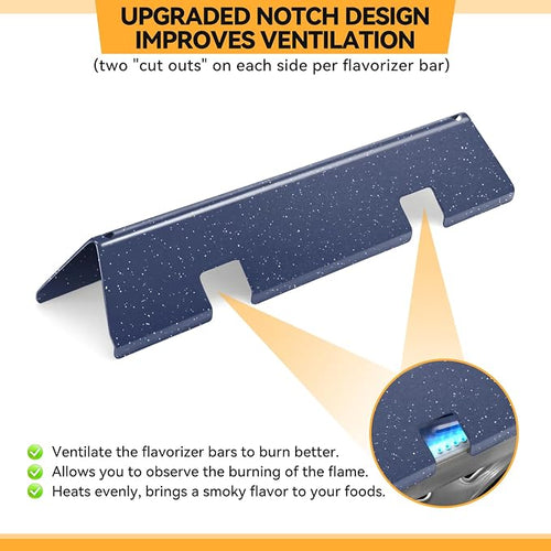 15.3 Inch Flavorizer Bars for Weber Spirit I & II 200 Gas Grill - Image 2