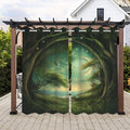Forest Theme Waterproof Outdoor Curtains by Lirduipu