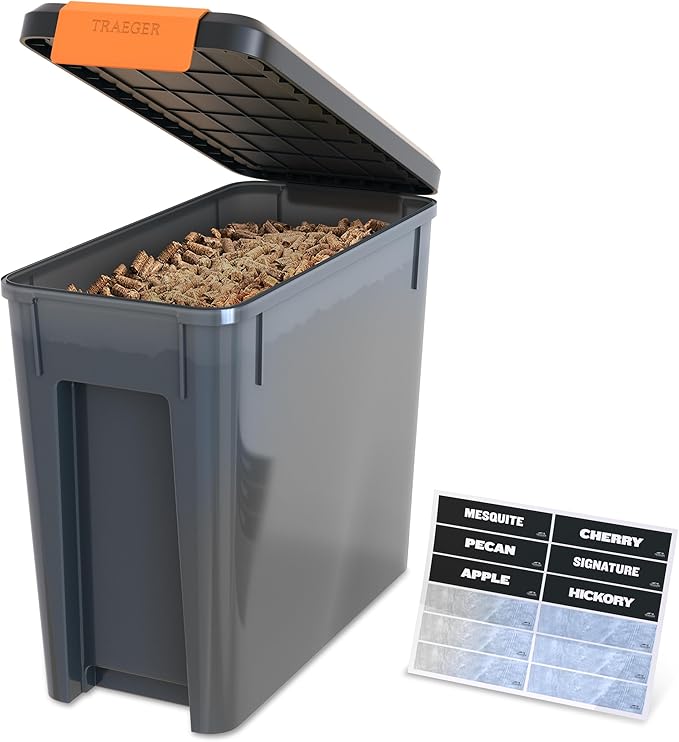 Traeger Grills BAC637 Stay Dry Pellet Storage Bin by TraegerPelletGrills