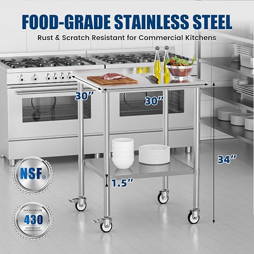Stainless Steel Work Table - Image 3