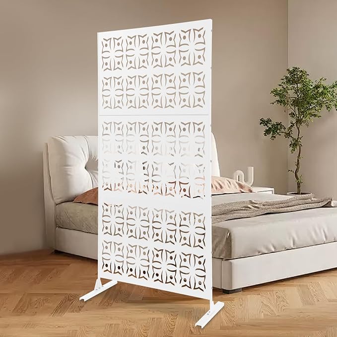 75" H×35" W Decorative Outdoor Privacy Screen - Image 4