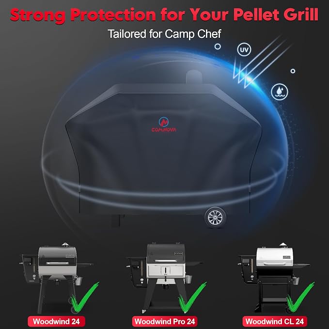 Comnova Pellet Grill Cover for Camp Chef 24 Series - Image 4
