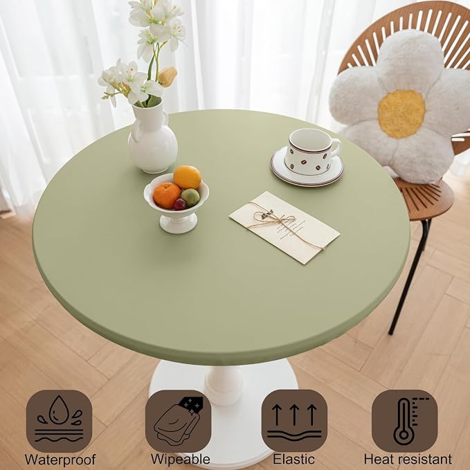 Round Fitted PU Tablecloth - Image 2
