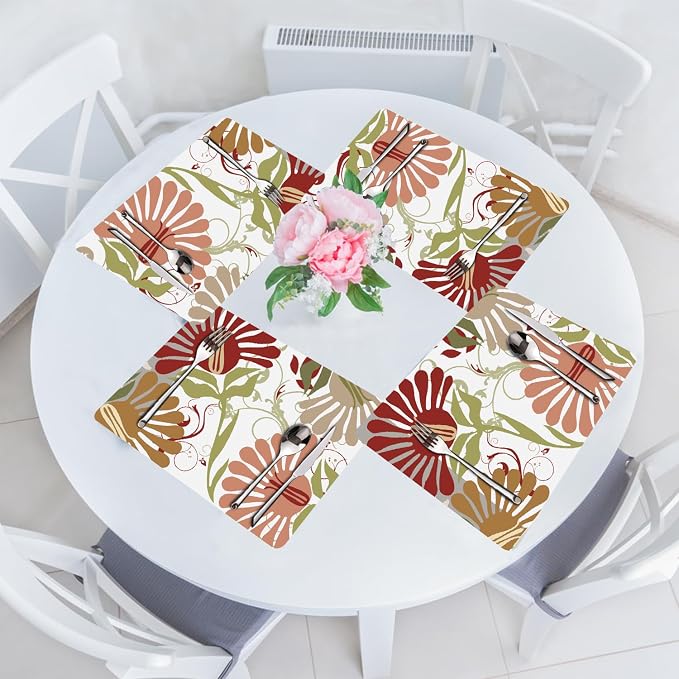 Flower Placemats Set of 4 - Image 7