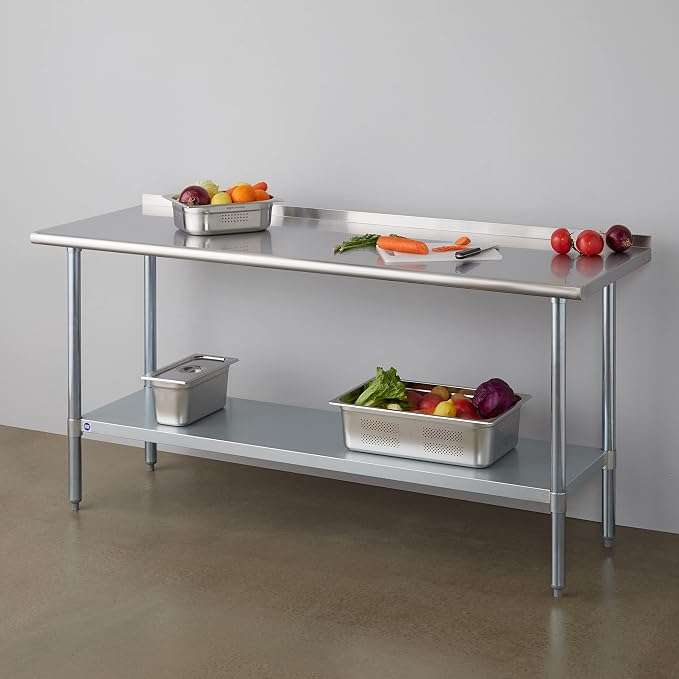 Stainless Steel Table for Prep & Work - Image 2