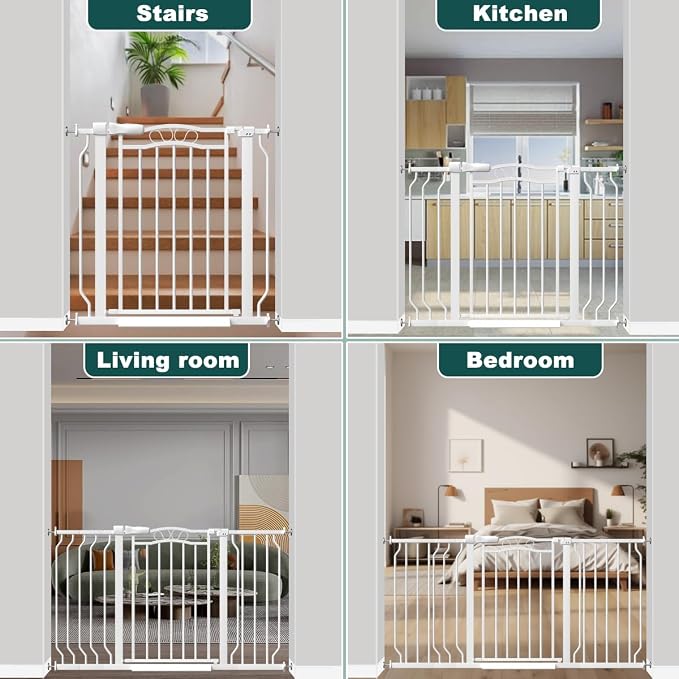 Fairy Baby 53.1"-62.5" Extra Wide Baby Gate - Image 7