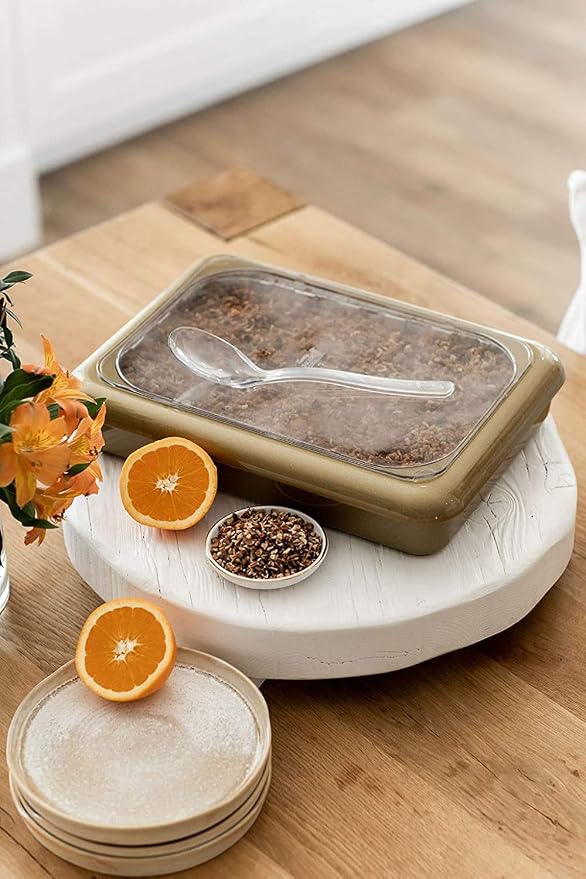 Fancy Panz - Gold Glitter 9x13x2" Aluminum Foil Pan Carrier - Elevated Food - Image 5