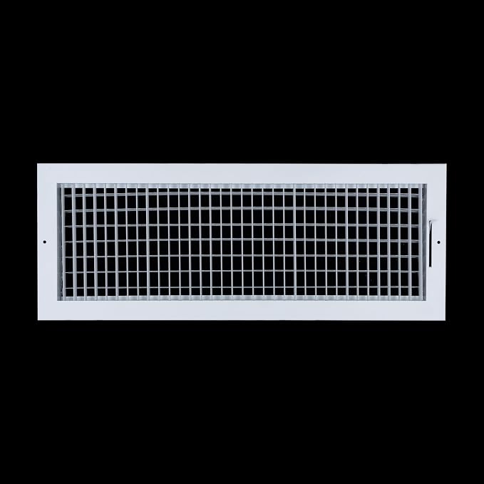 Fits 24x8 Duct Opening Steel Adjustable Air Supply Grille by Handua | Register - Image 3
