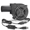 97mm x 33mm USB Centrifugal 5V Air Blower Brushless Fan by CoolingFan