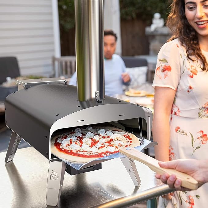 Mimiuo Outdoor Pizza Oven Wood Pellet Fired Pizza Stove - Image 6