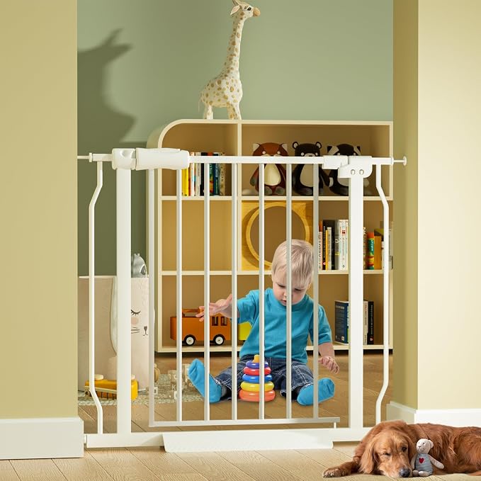Wide Baby Gate for Stairs, Hallways - Image 7