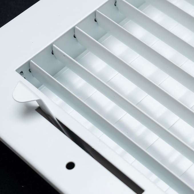 Fits 8x6 Duct Opening Steel Adjustable Air Supply Grille by Handua | Register - Image 8