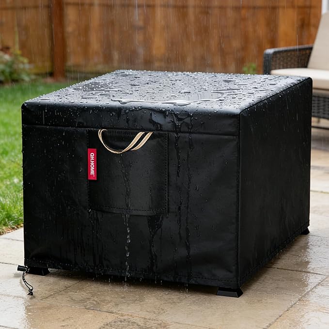 QH.HOME 29&30 Inch Fire Pit Cover Square - Image 7