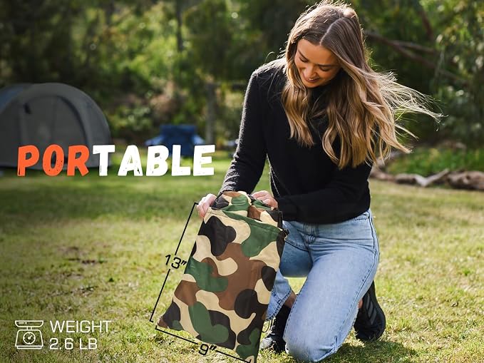 WEKAPO Inflatable Sun Lounger, Air Sofa, Waterproof and Leak-Proof, Picnics and - Image 2