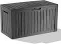 90 Gallon Deck Box, Resin Outdoor Storage Box by OutdoorLivingPerfected