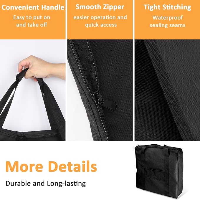 Griddle Cover and Carry Bag for Blackstone 17 Inch Griddle - Image 3