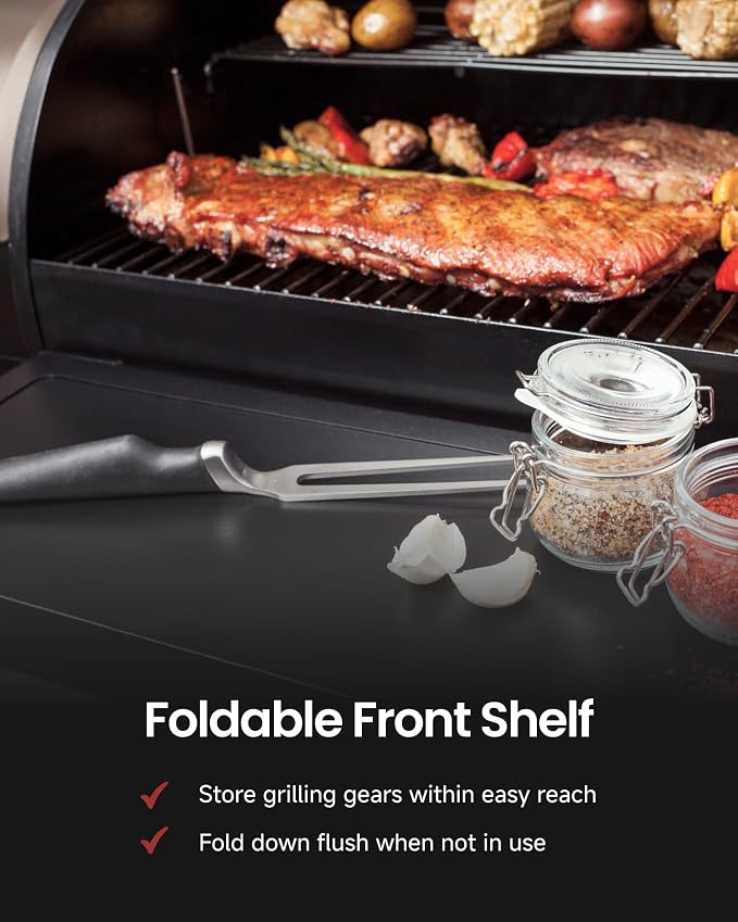 Z GRILLS Wood Pellet Grill & Smoker, PID V2.1 Controller, Meat Probe, 8 in 1 - Image 3
