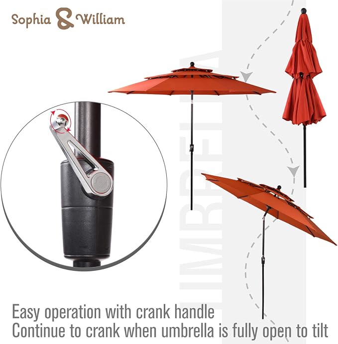 Sophia & William Outdoor 6 Pieces Dining Set - Image 7