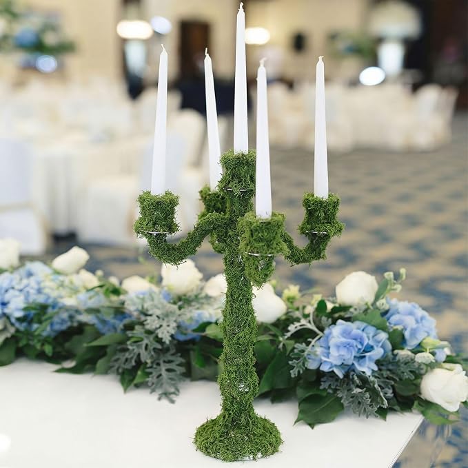 Zeyune 4 Pcs Fake Moss Table Runner - Image 5