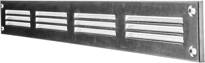 Repa Market Galvanized Air Vent Cover 16" x 2" Inch - Image 7