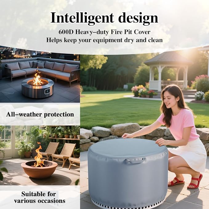 Chinchilla Fire Pit Cover for Solo Stove Bonfire 2.0 - Image 6