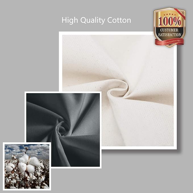 TOPDesign 3-Pack Canvas Tote Bags - Image 7