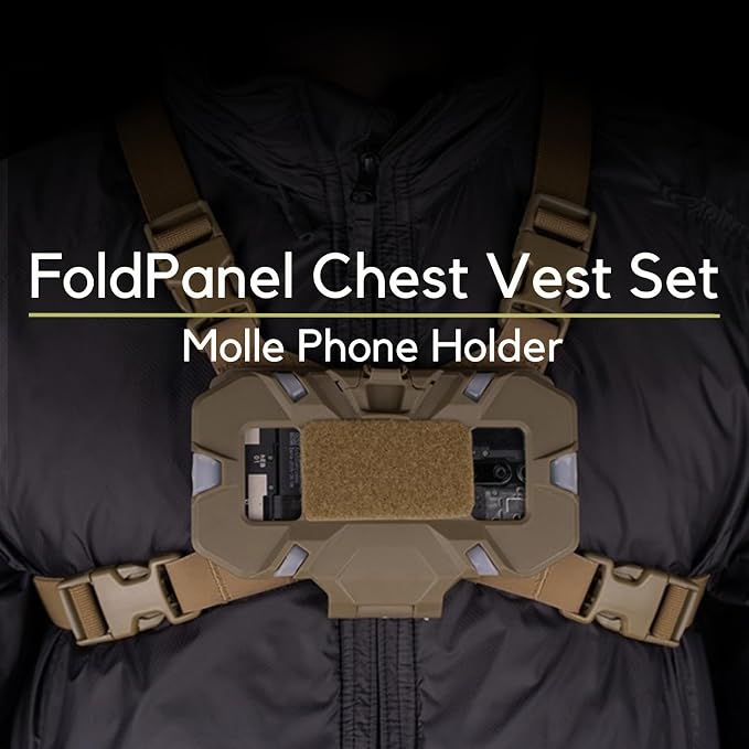 Let-Me-Be FoldPanel Chest Vest Set, Chest Rig Phone Mount - Image 9