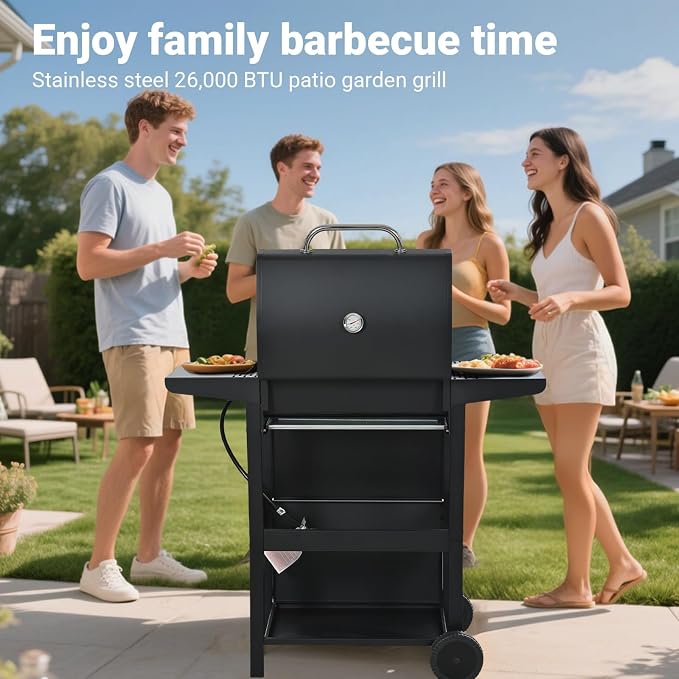Endark 26, 000 BTU 3-Burner Propane Grill - Image 3