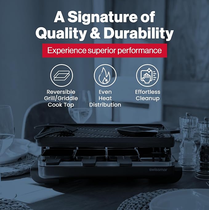 Swissmar Classic 8-Person Raclette Party Grill - Image 3