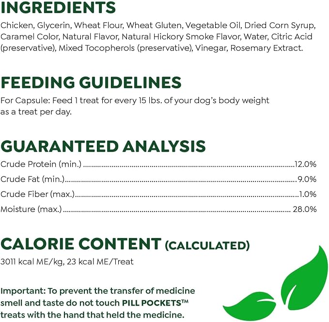 Greenies Pill Pockets for Dogs, Large Size Soft Dog Treats, Hickory Smoke Flavor - Image 7
