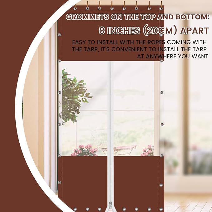 20 Oz Outdoor Vinyl Curtain - Image 4