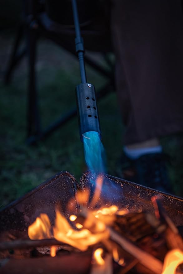 CAMPINGMOON Camping Grill Torch Dual Fuel Head Flame Adjustable - Image 6
