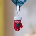 TwoFish Home Set of 4 Xmas Glove Tablecloth Weight Clamps Xmas Glove Decoration by TwoFishHomeFashionLLC