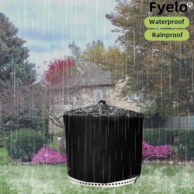 Fire Pit Cover for Solo Stove Yukon 27 Inch, Waterproof & Heavy Duty Outdoor - Image 7
