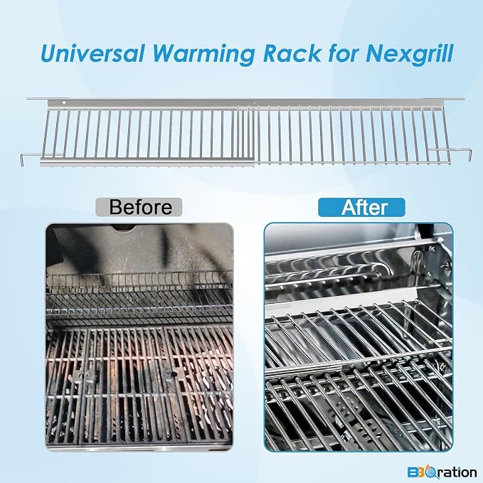 Universal Warming Rack for Nexgrill Grill Parts 720-0888S 720-0830X 720-0925P - Image 4