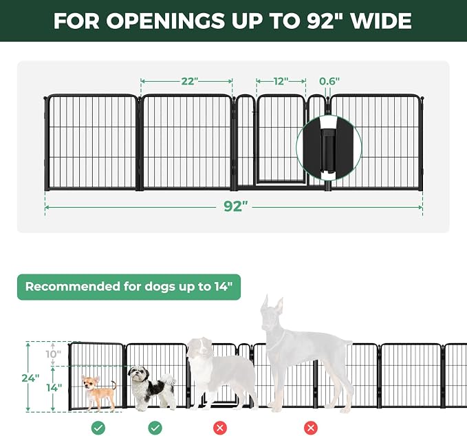 FXW Dog Gate Extra Wide Designed - Image 6