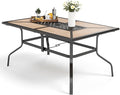 MFSTUDIO Outdoor Patio Dining Table by MFSTUDIO