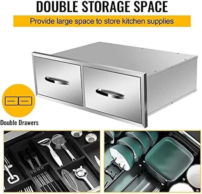 Stainless Steel Outdoor Kitchen Drawers - Image 5