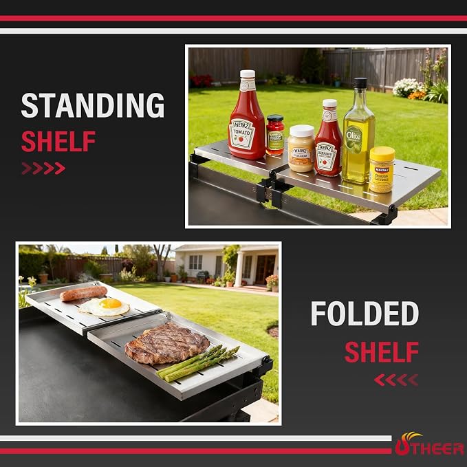Utheer 2-Pack Griddle Warming Rack - Image 4
