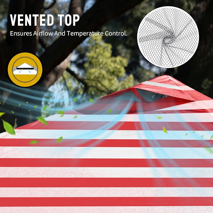 CROWN SHADES 10x10 Pop Up Canopy - Image 5