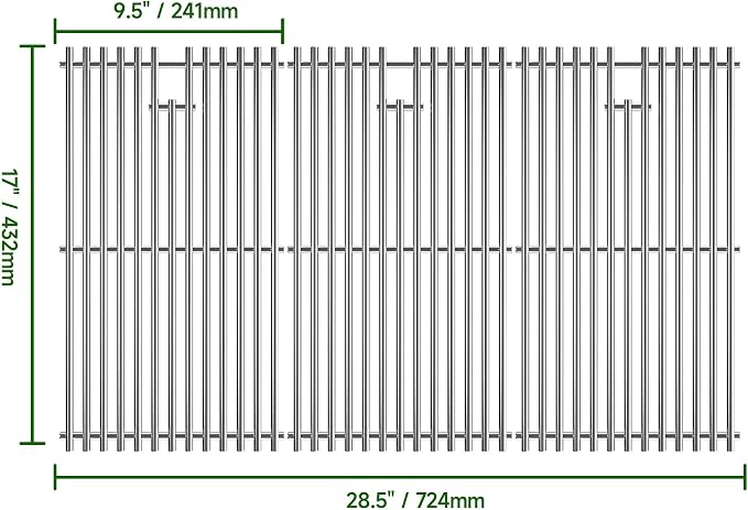 17" Stainless Steel Grill Grate - Image 2