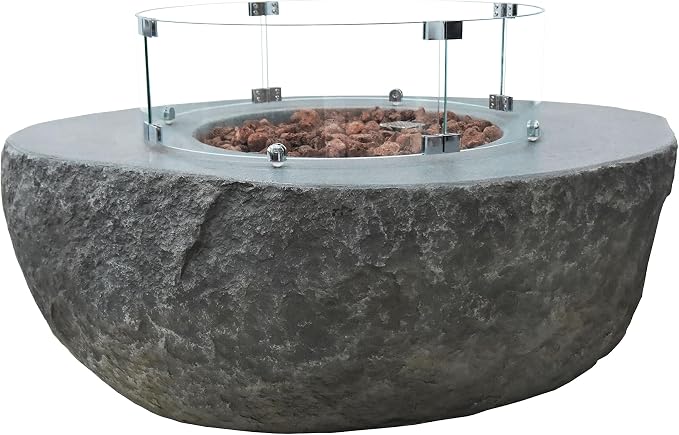 All Fire Table Pit Wind Screens and Stainless Steel Buner Lid from ELEMENTI | - Image 7