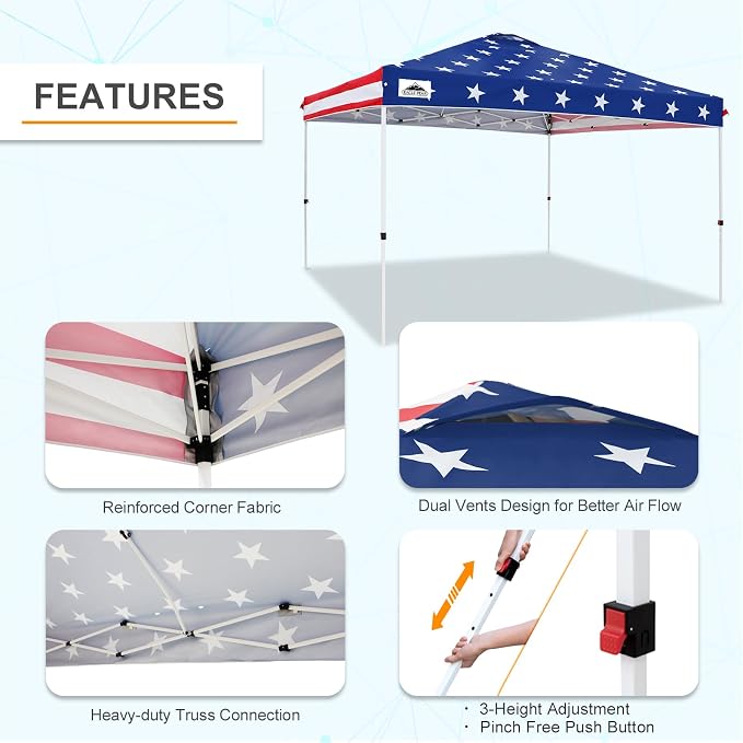 EAGLE PEAK Pop Up Canopy Tent - Image 6