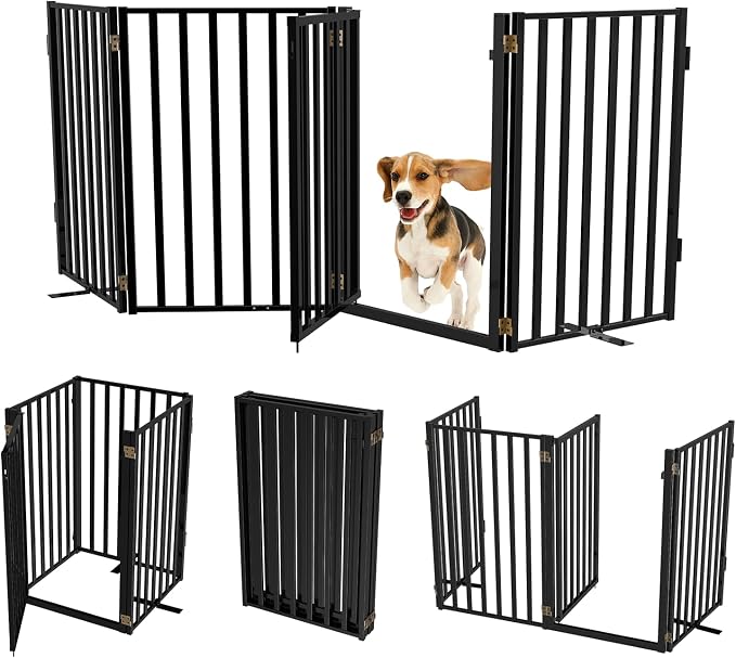 Full Metal Freestanding Dog Gates by Lezbanz