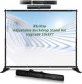 iElyiEsy 10x8FT Strengthen Heavy Duty Thickened and Sturdier Background Stand by iElyiEsy