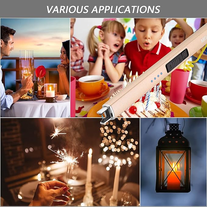 MEIRUBY Electric Candle Lighter, Christmas Stocking Stuffers Gifts - Image 7