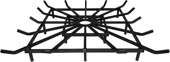 SteelFreak Heavy Duty Square Wheel Fire Pit Grate by SteelFreak