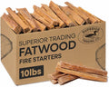 Superior Trading Premium Fatwood Fire Starter Sticks, Natural Kindling by SuperiorTradingCo
