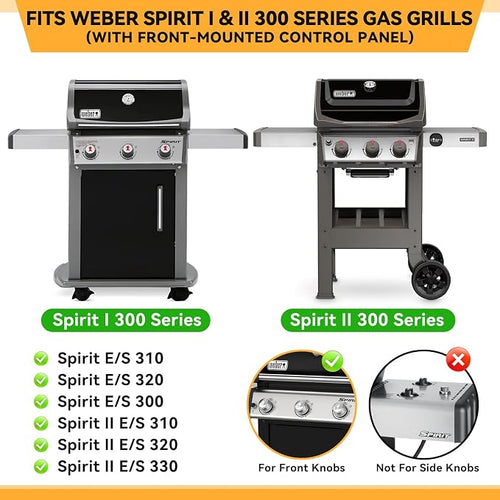 15.3 inch Flavorizer Bars for Weber Spirit Grill Parts Spirit I & Spirit II - Image 2